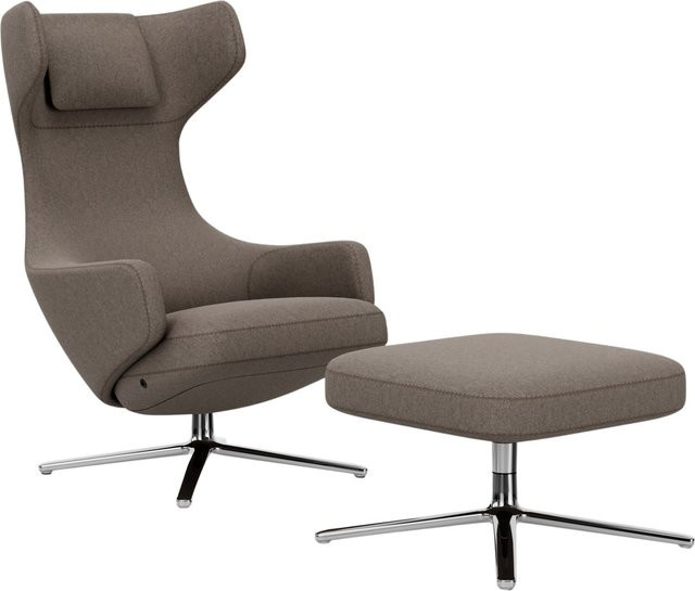 Vitra Grand Repos Sessel mit Ottoman - Bild 1