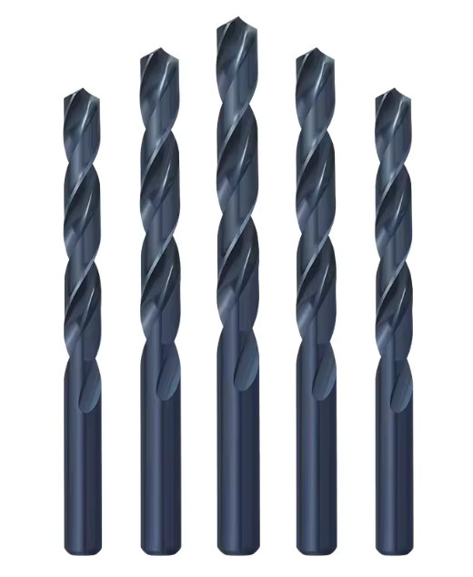 Spiralbohrer aus Schnellarbeitsstahl mit geradem Griff in Silber, Durchmesser: 13,5 mm - Bild 3