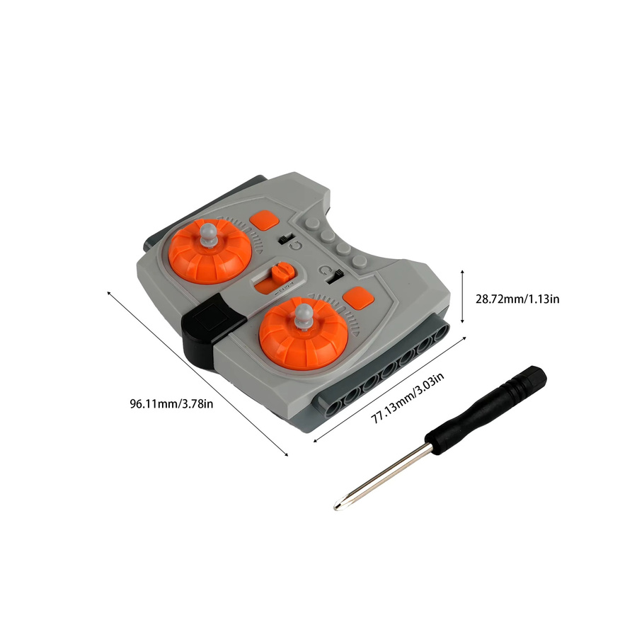 wishiot Technologie PF Bausteine RC Infrarot Empfänger, mit Infrarot Fernbedienung, Set - Bild 2
