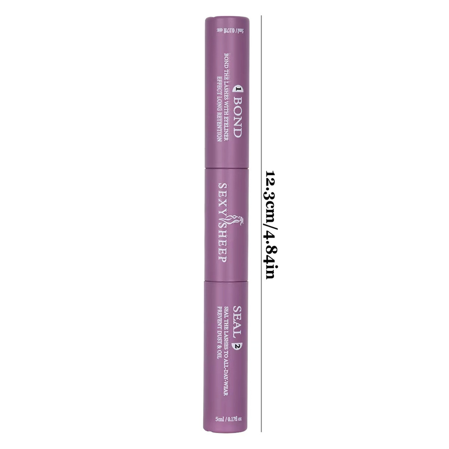 SEXYSHEEP Wimpernkleber 2-in-1 Bond und Seal, 10 ml, Black - Bild 2