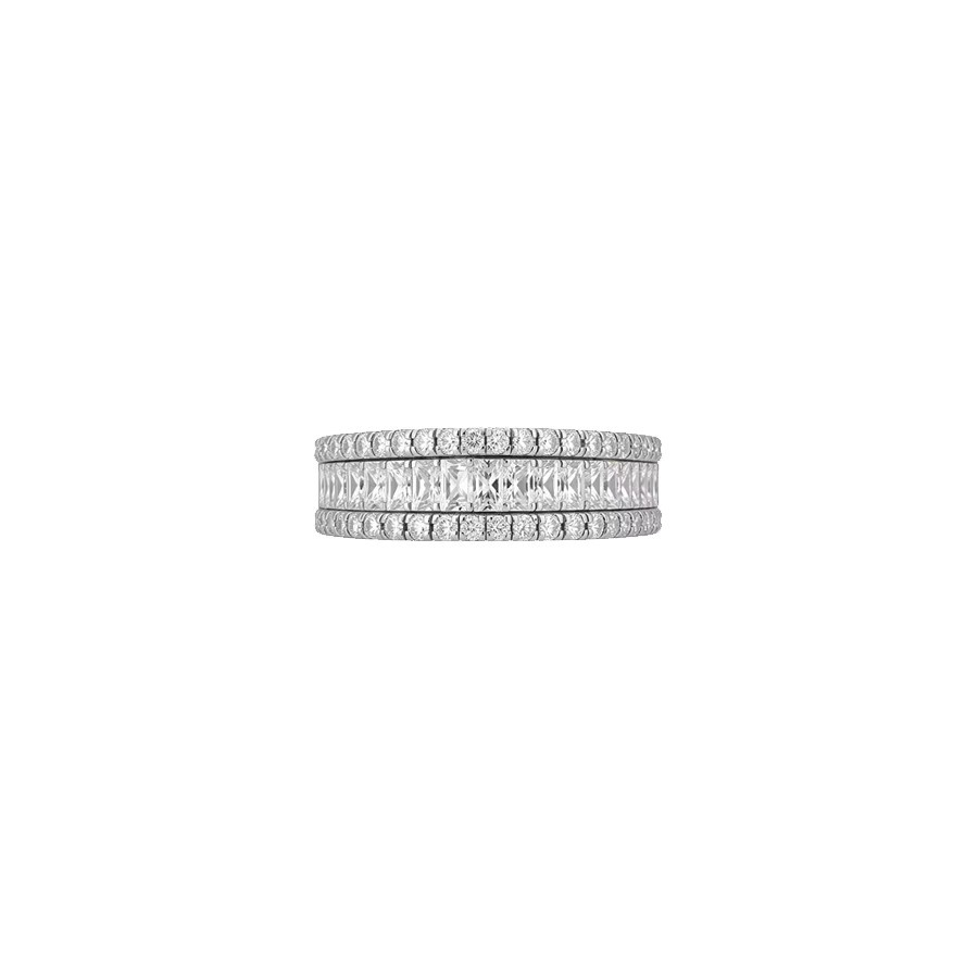 UOSU Ring, Vintage, Zirkonia, Silber, Herren - Bild 4