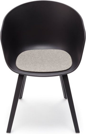Hey-Sign Sitzauflage AAC About A Chair aus Filz in Grau