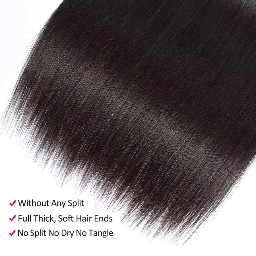 Graww Echthaar-Bündel Remy brasilianisches Haar, naturfarben, Damen - Bild 5