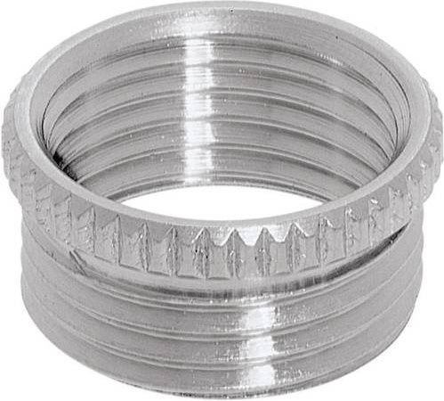LAPP Kabelverschraubung Adapter SKINDICHT MA-PG/M 21/20x1,5 aus Messing in Silber - Bild 1