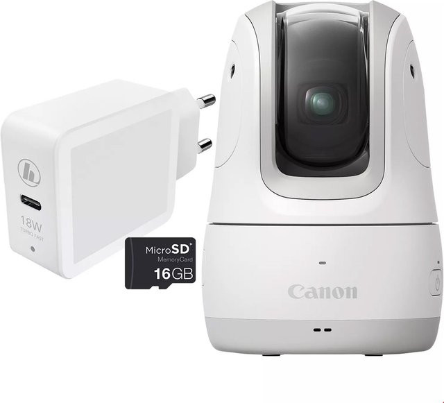 Canon PowerShot PX Essential Kit Kompaktkamera in Weiß mit USB-C und Wi-Fi - Bild 1
