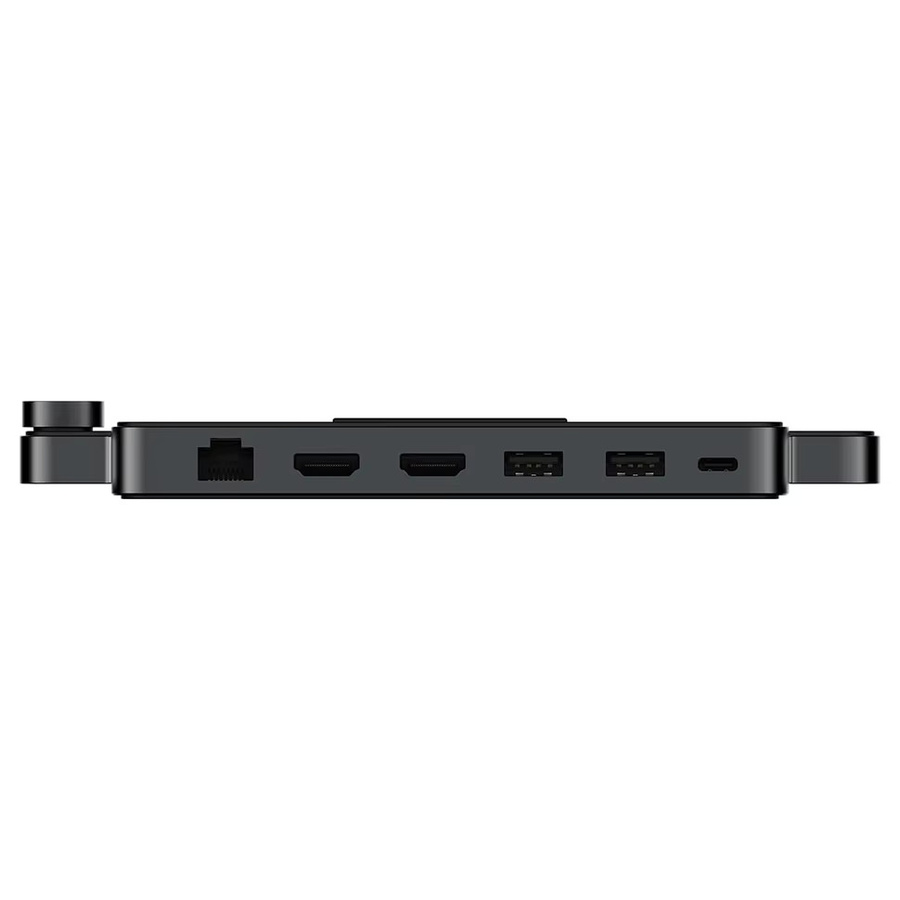Khadas Dockingstation für Khadas Mind Mini PC mit Fingerabdruck-Scanner, HDMI, Audio und Ethernet in Schwarz oder Silber - Bild 2
