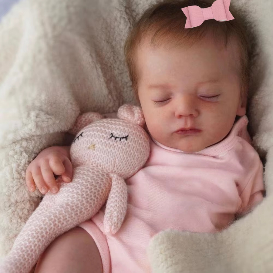 MRB Alessia Babypuppe, wiedergeborene Babypuppe, handgedetailliert - Bild 2