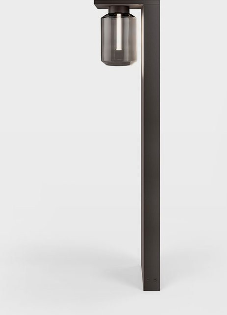 IP44.DE dia LED-Pollerleuchte Braun für den Garten - Bild 1