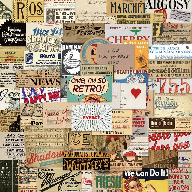 58 Stück Klassische Retro Poster Graffiti Aufkleber Set in Multicolour für Gepäck, Gitarre, Helm und Laptop von BulingBulingStickers Shop - Bild 1