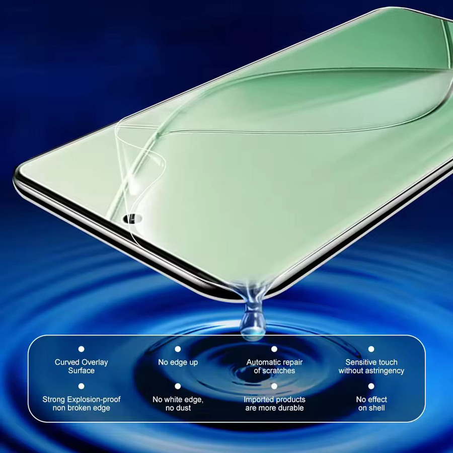 3er Pack Hydrogel Display Schutzfolie für Vivo Y03 Y03t Y18 Y18E Y18S Y18t Y18i Y19S Y28 Y28e Y28s Y29 Y36c 4G 5G transparent - Bild 2