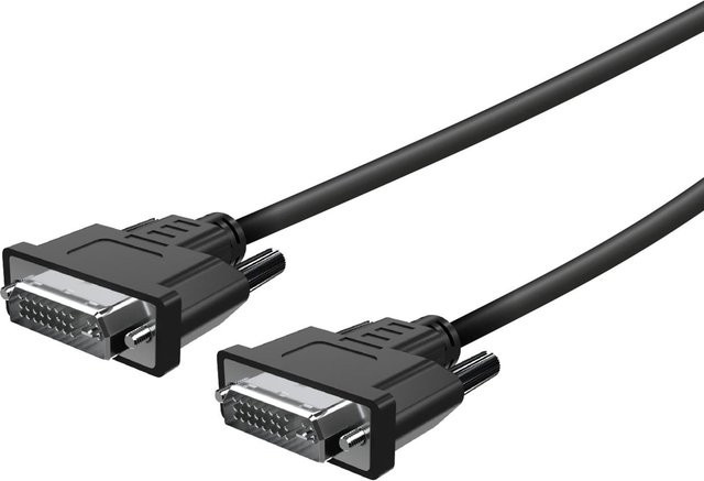 Vivanco DVI-I-Kabel High Speed für Monitore und Projektoren, schwarz, Länge: 1,5 m - Bild 1