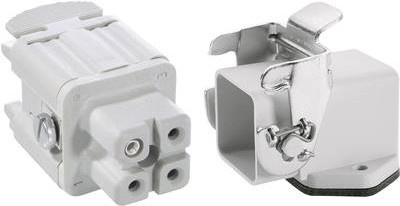 LappKabel EPIC KIT H-A 3 Steckverbinder-Set mit PE-Schrauben in Grau - Bild 1