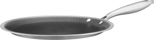 Mäser Crêpe-Pfanne Hestia Keramik aus Edelstahl in Silber und Schwarz, Durchmesser: 28 cm - Bild 1