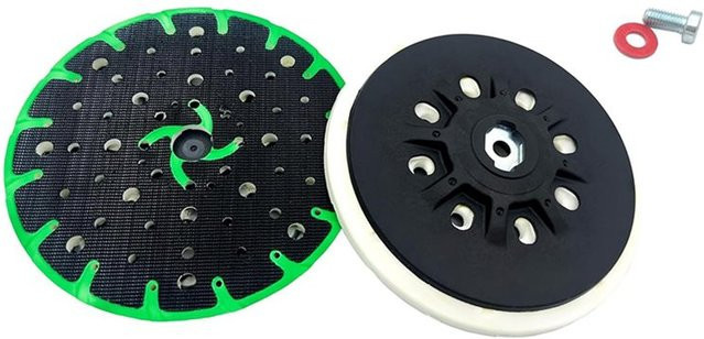 GTBL 6-Zoll Schleifpad mit weichem Backup kompatibel für Festool ETS 150/3 EQ, ETS 150/5 EQ, ETS EC 150/3 EQ und ETS EC 150/5 EQ Exzenterschleifer - Bild 1