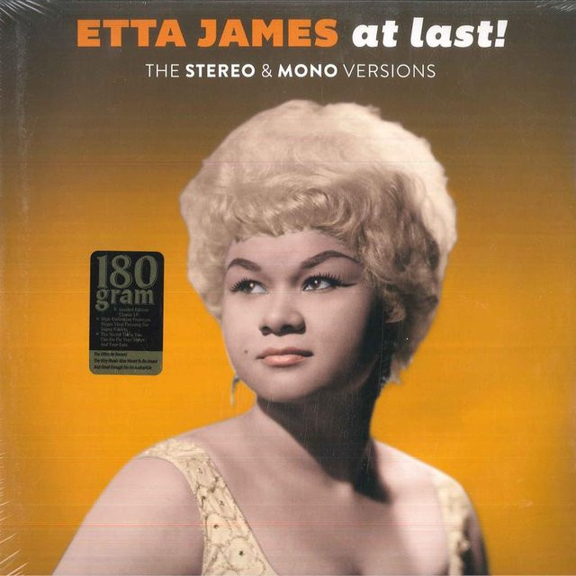 Etta James LP Endlich! Jazz Vinyl in Orange von Green Corner (2018) - Bild 1