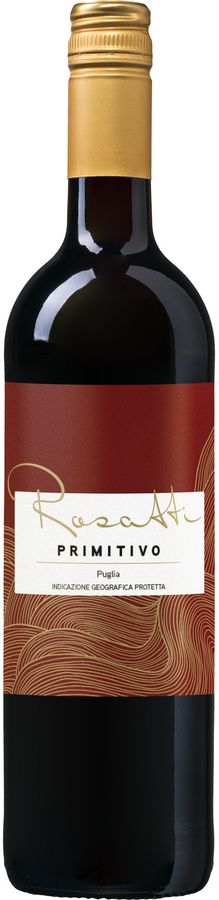 Rosatti Rotwein Primitivo Puglia, 0,75 l - Bild 2
