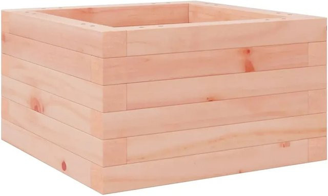 vidaXL Pflanzkübel aus Massivholz Douglasie in Braun, B/T/H: 40 x 40 x 23 cm - Bild 1