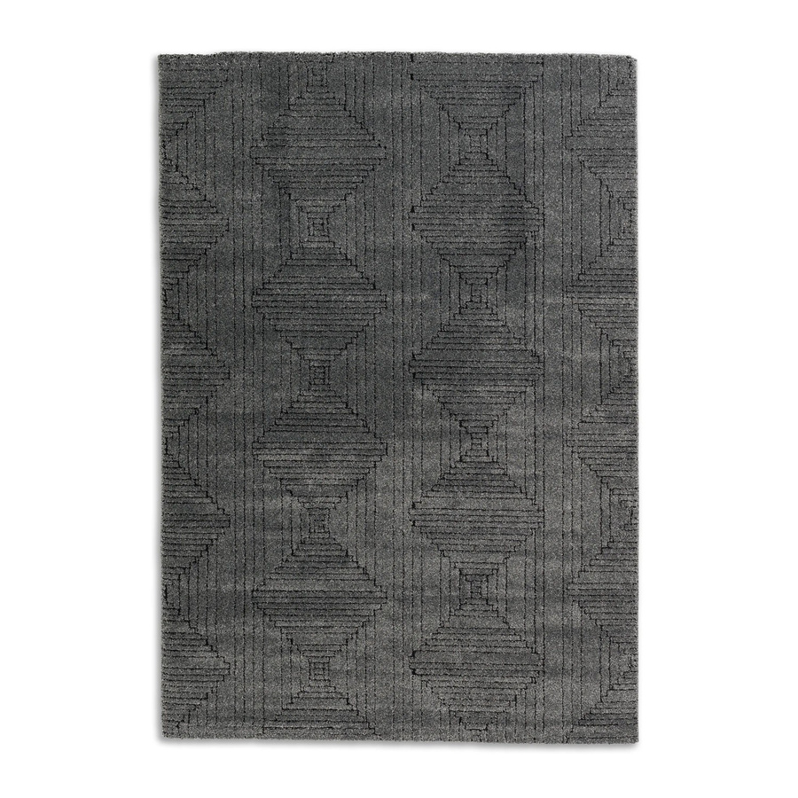 Schöner Wohnen Teppich Pure Design Anthrazit B: 80 cm, L: 150 cm - Bild 2