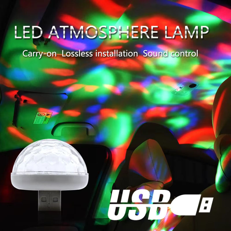 Stonego RGB LED USB Auto Innenbeleuchtung Kit in Mehrfarbig für Party und Atmosphäre - Bild 5
