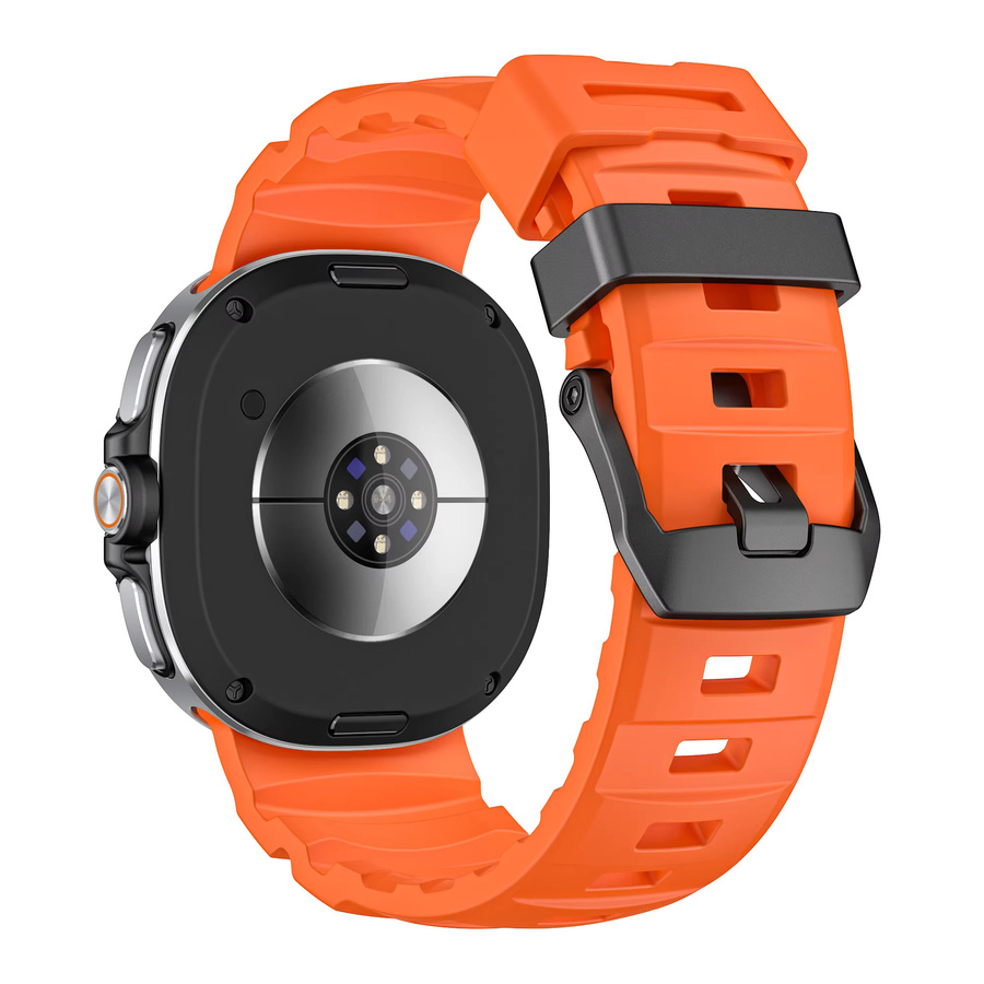 Samsung Uhrenarmband Silikon, Weiß, Unisex - Bild 2