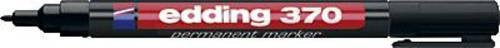 Edding Permanentmarker 370 mit feiner Spitze in Schwarz - Bild 1