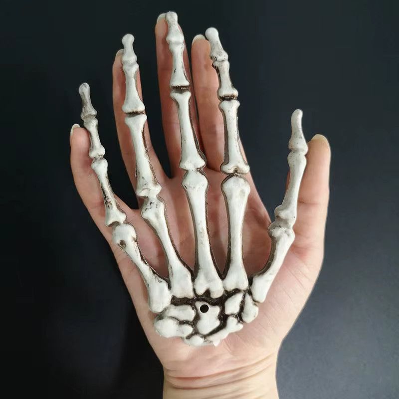 Alivparty Skelett Hände als Halloween Dekoration, 1 Paar, Schwarz - Bild 4