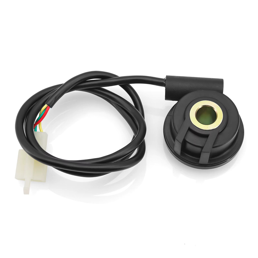 MAIMEIMI Digitaler Motorrad Kilometerzähler Sensor 12V in Schwarz mit Kabel für Geschwindigkeit und Kilometerstand als Modifikations-Zubehör - Bild 2
