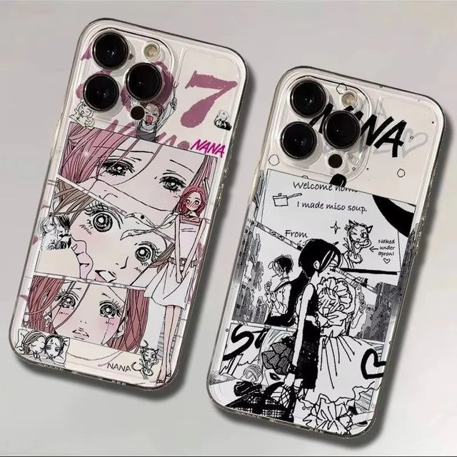 Transparente Handyhülle mit Anime Schönes Mädchen Motiv für Samsung Galaxy A-Serie (A57 A07 A36 A26 A56 A16 A06 A55 A35 A25 A15 A05 A54 A34 A24 A14 A13 A53) - Bild 1