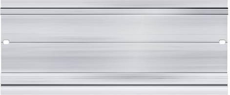 Siemens SPS-Profilschiene 6ES7590-1BC00-0AA0 in Silber, Länge: 200,0 cm - Bild 1