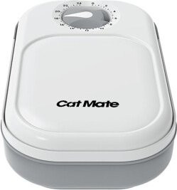 Cat Mate Einportions-Haustier-Futterautomat C100 in Weiß