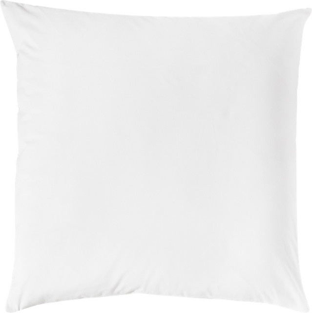Decoper Mako-Satin Kissenbezug aus 100% Baumwolle mit verdecktem Reißverschluss, Weiß, B/H: 80 x 80 cm - Bild 1