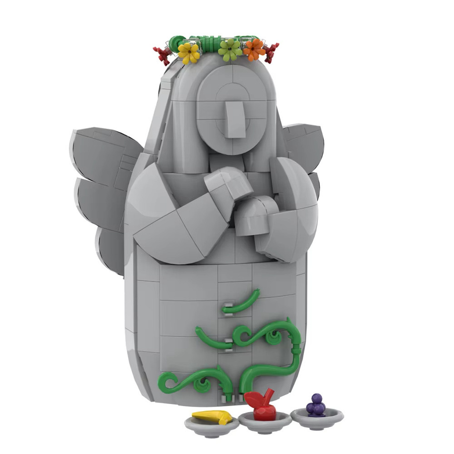 GOBRICKS Zelda Göttin Statue Figur, Modell Bausteine, Fantasy - Bild 2