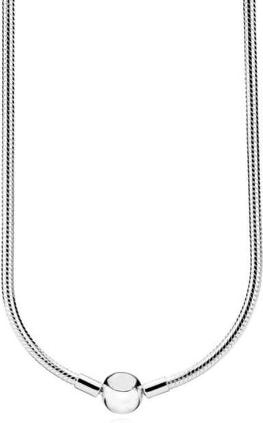 Original Moments Schlangenkette 925 Silber, 45 cm, Damen, weiß - Bild 1