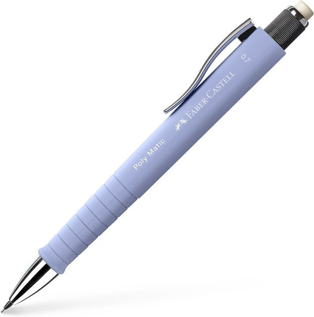 Faber Castell Poly Matic Druckbleistift in Flieder mit Graphitmine der Stärke 0,5 mm - Bild 1