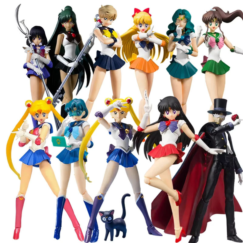 Bandai S.H.Figuarts Sailor Moon Anime Actionfigur Set mehrfarbig - Bild 2