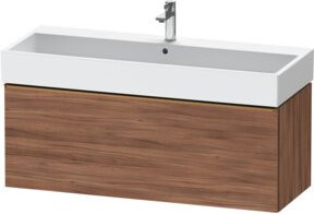 Duravit Waschtischunterschrank D-Neo wandhängend in Weiß Matt, B/T: 118,4 x 44,2 cm - Bild 1