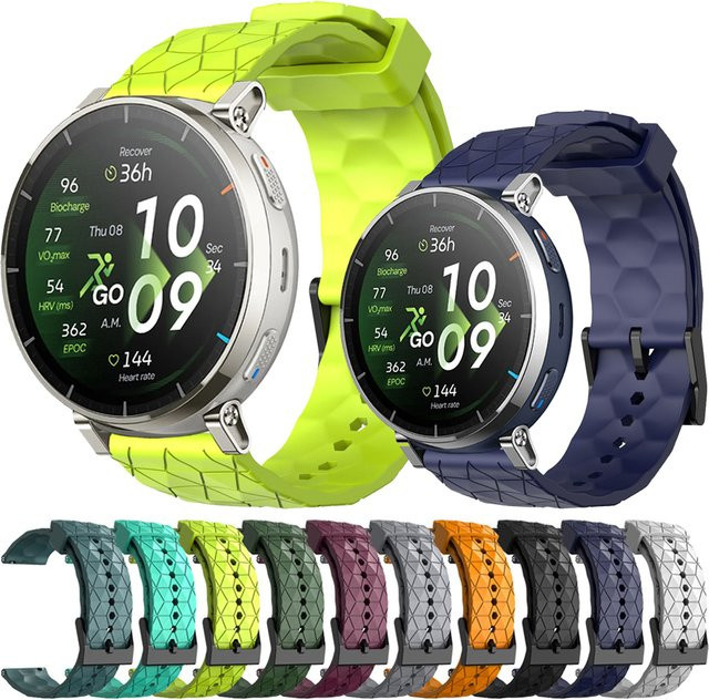 Huami Uhrenarmband Silikon, 20 22mm, Multicolor, Unisex - Bild 1