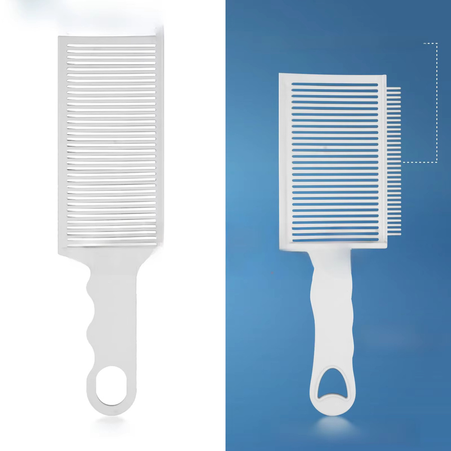 Professioneller Kamm für Herren, flacher Haarschneidekamm, hitzebeständig - Bild 3