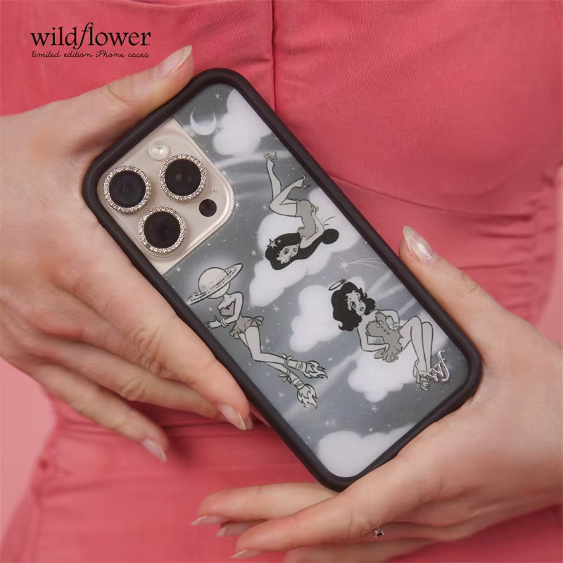 Wildflower Rachel Sennott Handyhülle für iPhone 17 16 15 14 13 12 Pro Max Plus, stoßfeste Rückabdeckung im Multicolour Design - Bild 2