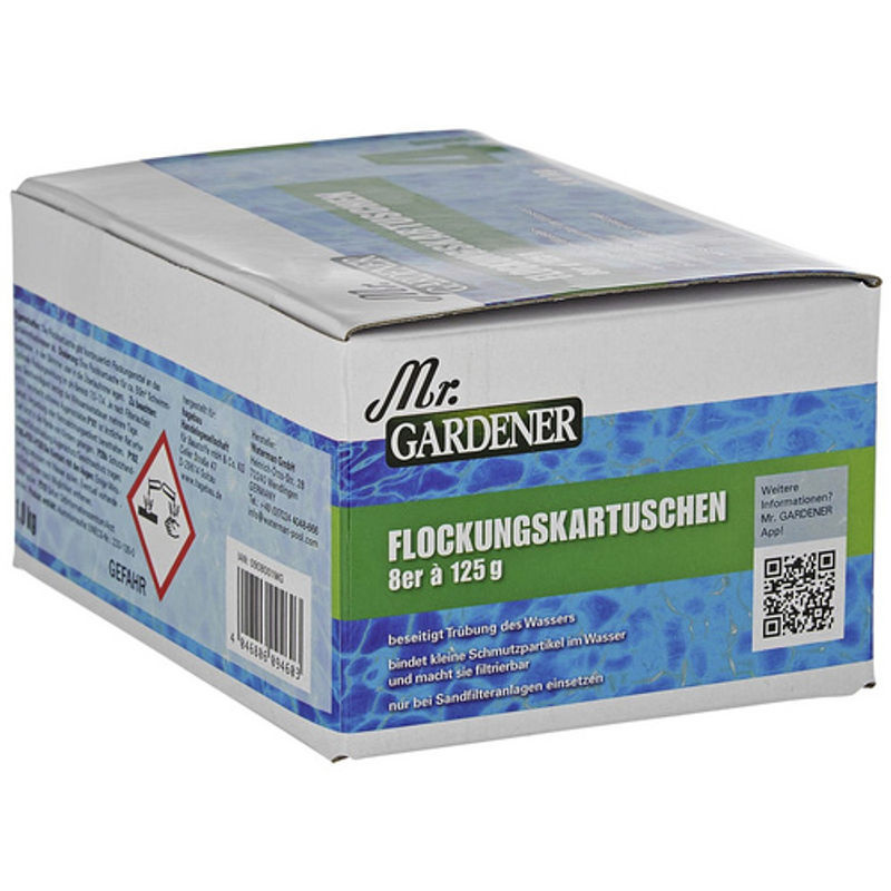 Mr. GARDENER Flockungskissen zur Wasserpflege für Pools, Weiss - Bild 2