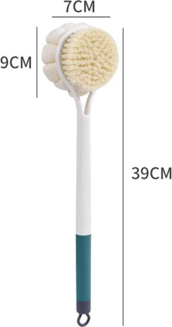 OTRESS Badebürste mit langem Griff, grün, Unisex - Bild 1