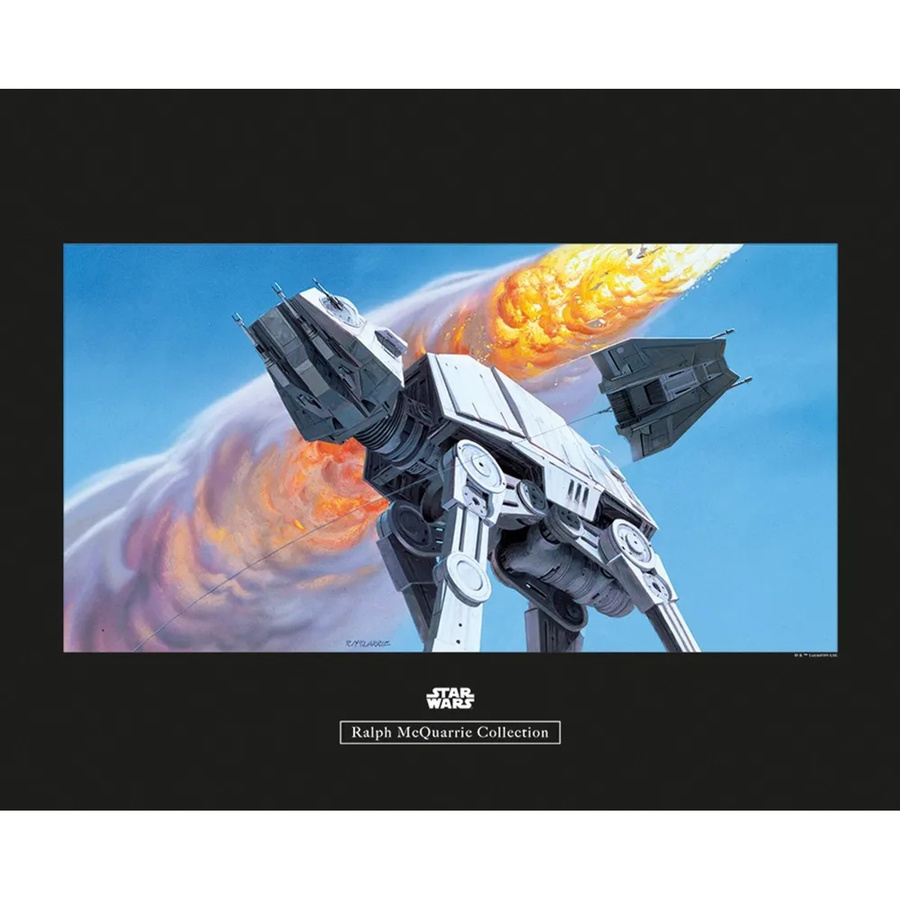 Komar Wandbild Star Wars AT-AT, Multicolor, Breite: 50 cm, Höhe: 40 cm - Bild 2
