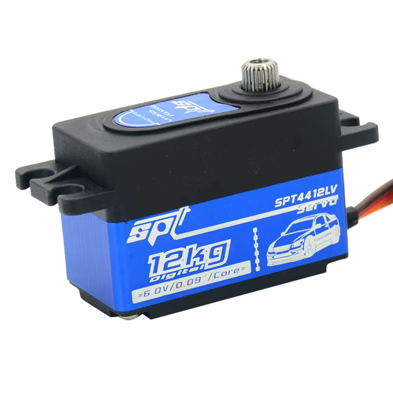 SPT Metal Gear Short Body Digital Servos, 12 kg, für 1/10 RC Modellauto Drift Racing - Bild 2