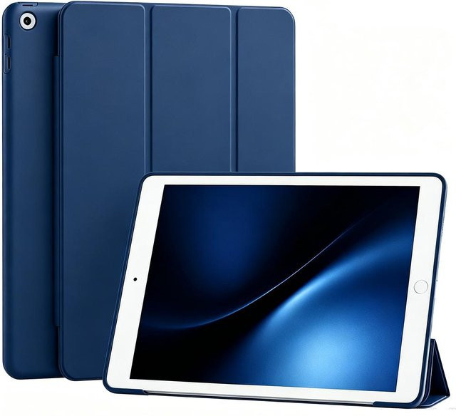 Magnetische Smart Cover Tablet-Hülle für iPad 9./8./7. Generation 10,2 Zoll in Blau - Bild 1