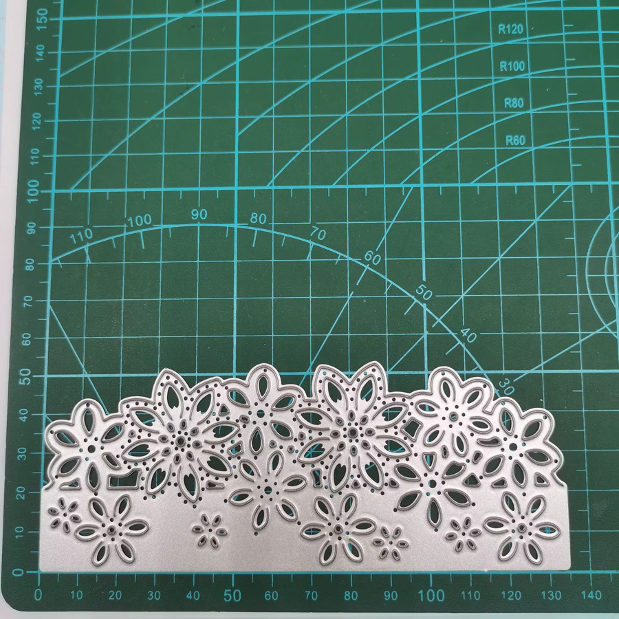 Lisegues Metall-Stanzformen Umschlag aus Kohlenstoffstahl in Silber/Grau für Scrapbooking und Kartenherstellung - Bild 2