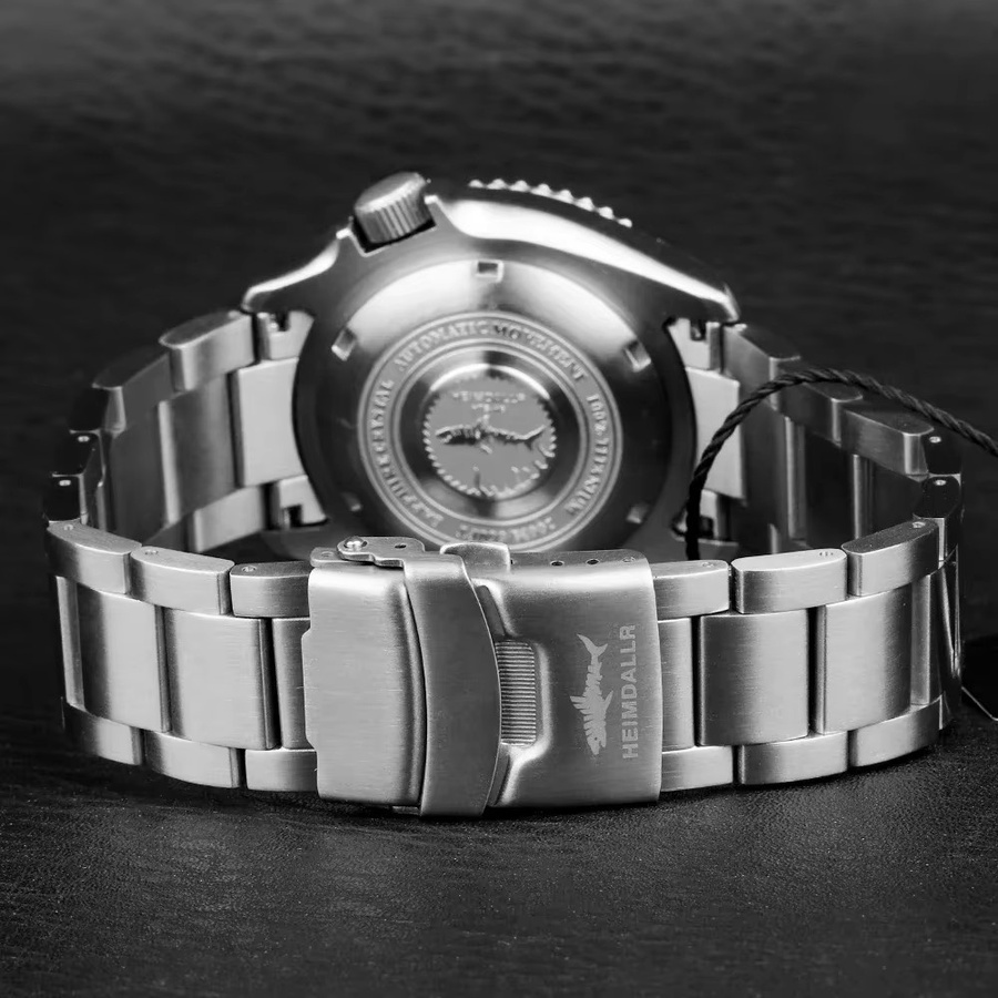 Heimdallr Taucheruhr, Titan, Automatik, Saphirglas, 20 ATM, Herren - Bild 5