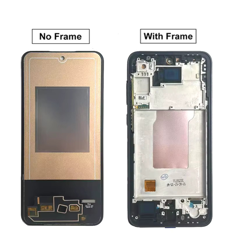 Samsung Galaxy A35 5G LCD Display Ersatz mit Touchscreen Digitizer Montage in Schwarz - Bild 3