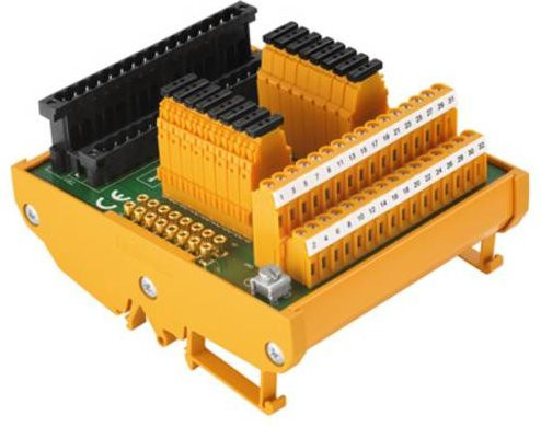 Honeywell Übergabemodul FTA-C300-16AO-TEST-S in Gelb - Bild 1