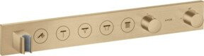 Hansgrohe Axor Select UP-Thermostat Fertigmontageset für 5 Wasseranschlüsse in Brushed Bronze - Bild 1