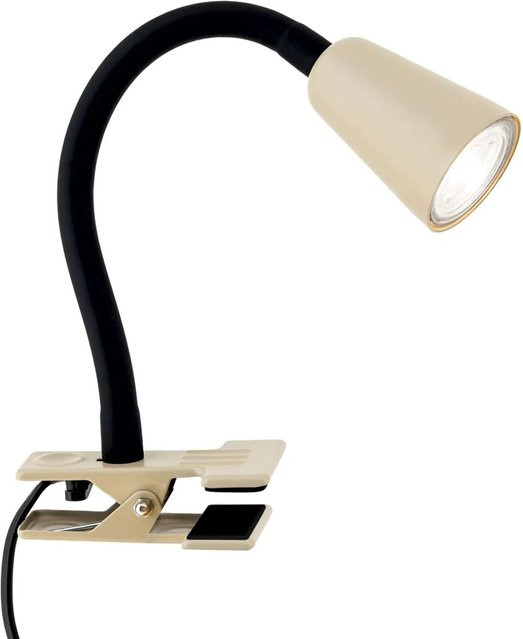 Orion Leuchten Klemmleuchte Dotty GU10 Schwarz Beige - Bild 1